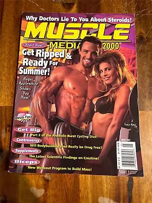 MUSCLE MEDIA Bodybuilding Magazine ROGER APPLEWHITE 5-97 • $14.99