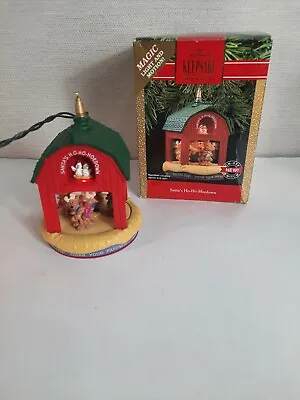 Hallmark 1990 Santa Ho-Ho-Hoedown Square Dance Magic Christmas Ornament Video • $34.99