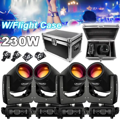7R 230W Stage Lighting Moving Head Beam DMX Strobe Party Disco With Flight Case • $679.96