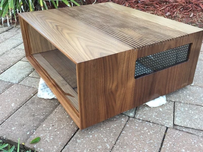 £486.95 • Buy Kenwood Model 500/600/650  Integrated Amplifier Cabinet, New, Black Walnut