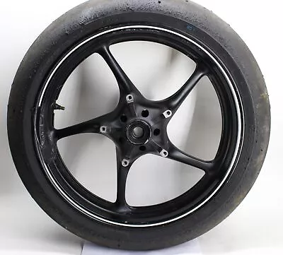 2014 Yamaha Yzf R6 Front Wheel Rim W Tire 5sl-25168-00-4x 5sl-25168-00-5x • $214.16