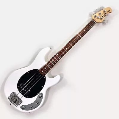 Sterling By Music Man Ray34 Stingray Electric Bass Guitar White • $612