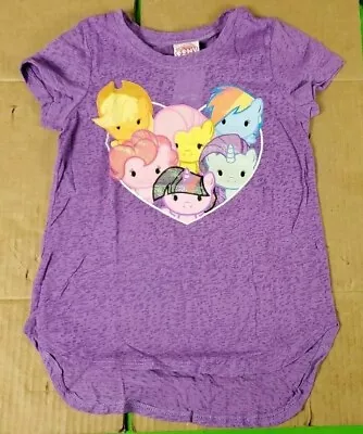 Purple My Little Pony Kids Girls Short Sleeve T Shirt Size XS 4-5 New With Tag • $9