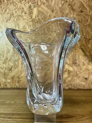 Large Vase Crystal Daum France NancyThe 6070' Era LaliqueBaccarat • $133.85