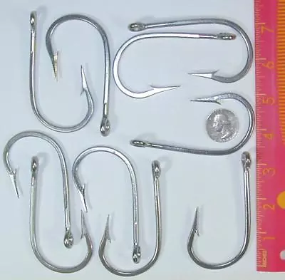 10 10/0 7691S Stainless Steel Lure Hooks • $19.50