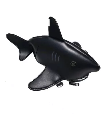 £16.99 • Buy Shark Bag Halloween Emo Punk Goth Novelty Handbag Women Quirky Alternative