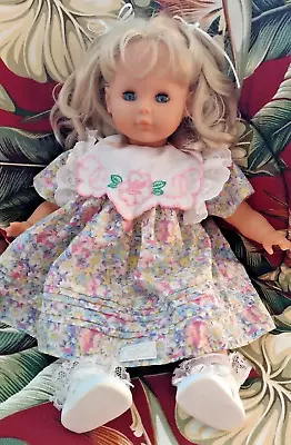 Max Zapf Creation Girl Doll West Germany Blonde~Blue Eyes 18  • $9.99