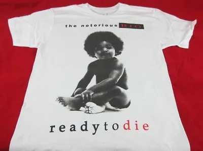 Mens NEW Biggie Notorious BIG Ready To Die Brooklyn Mint Rap T-Shirt Sz S Or M • $14.99