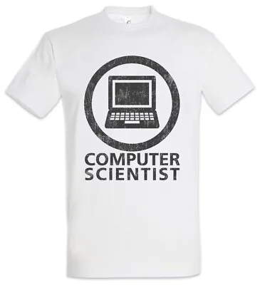 Computer Scientist T-Shirt Science Fun Geek Nerd Admin Coder Developer Hacker • £21.54