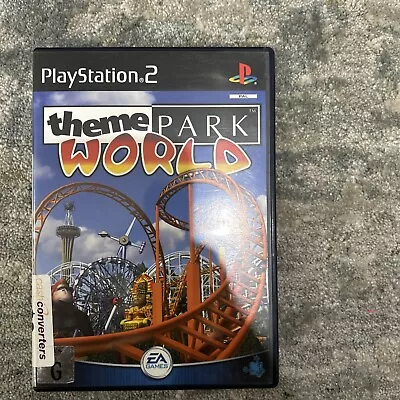 Theme Park World - Playstation 2 - Ps2 - Tested Working • $12.50