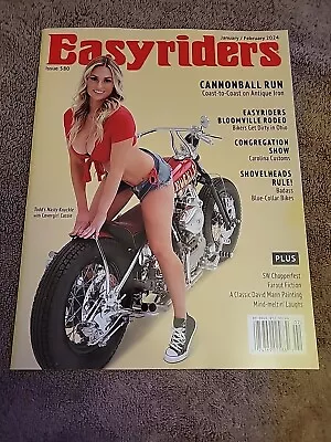 TODD'S NASTY KNUCKLE & CASSIE 2024 CLASSIC EASYRIDERS Magazine # 580 / NEW • $1.79