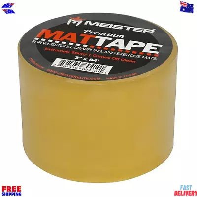 Meister Premium Mat Tape Wrestling Grappling And Exercise Mats - Clear • $36.60