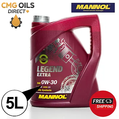 £26.99 • Buy Mannol (7919) 0w30 Legend Extra *acea C3**fully Synthetic**