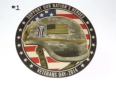 $3.99 • Buy Collectible HARLEY DAVIDSON 2014 Support Nation's Heroes Sticker Emblem Decal 