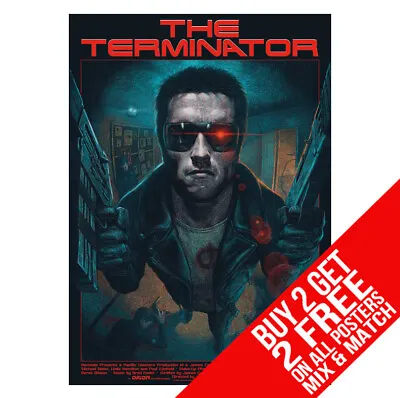£6.97 • Buy The Terminator Bb1 Arnold Schwarzenegger Poster A4 A3 Size -buy 2 Get Any 2 Free