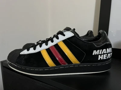 $70 • Buy Adidas Superstar NBA Miami Heat Mens Shoes