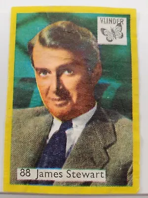 James Stewart Vlinder Matchbox Labels Trading Cards Film TV And Music Stars • $6.71