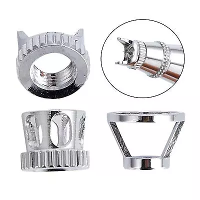 £15.52 • Buy 3 Pieces Universal Airbrush Needle Nozzle Caps Sprayer Caps Different Effects