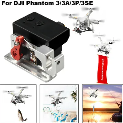 $92.50 • Buy Drone Clip Payload Delivery Drop Transport Device For DJI Phantom 3/ 3Pro Series
