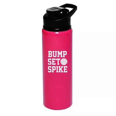 25oz Aluminum Sports Water Bottle Travel Canteen Bump Set Spike Volleyball • $19.99