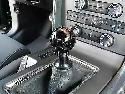 Vms Black Red Fing Fast Shift Knob 6 Speed Shifter Lever M12x1.25 Mustang 10-14 • $39.95