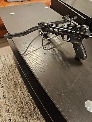 Crossbow MK-45-1 Mini Pistol Hand Held Cross Bow - Black • $25