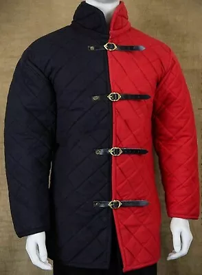 Gambeson Thick Padded Medieval Jacket Costume Dress Sca Coat Aketon Vest Armor • $60.66