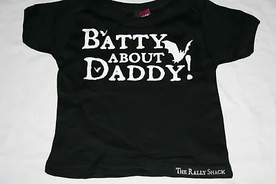 £6.50 • Buy Batty About Daddy! - Alternative Funny Black Baby T Shirt 