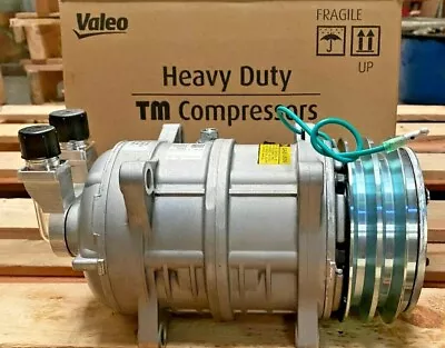 Valeo Seltec TM16 AC Compressor With 2A Groove 24 Volt Clutch Assembly  • $247