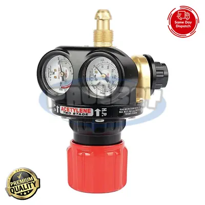 Victor Thermal Dynamics 0781-5230 Acetylene Cylinder Regulator CGA-510 HeavyDuty • £99