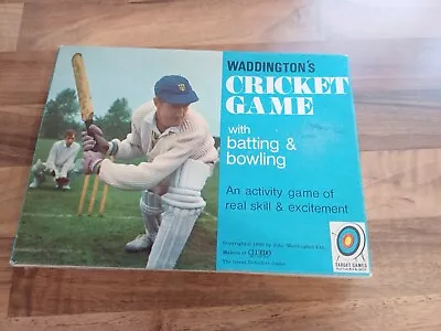 Waddingtons Cricket Game 1969 - Vintage Collectable • £5