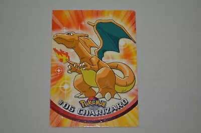 Topps Charizard Pokemon Card #06 - Non-Holo Blue Label Logo • $9.99