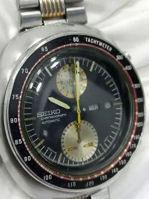 Vintage 1978 Seiko UFO Yachtsman Chronograph Automatic Men's Watch 6138-0012 • $495