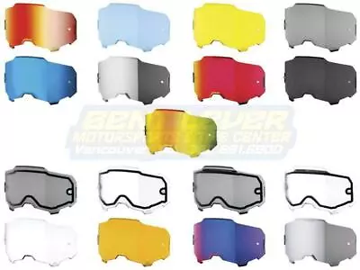 2020 100% Armega Motocross Goggle Replacement Lens - Hiper Mirror Clear Armega • $25