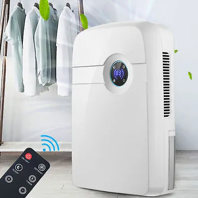 2.5L Remote Control Bedroom Dehumidifier Mini Home Air Dryer Damp Moisture Free • $53.20