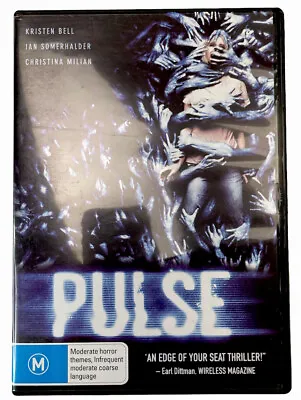 Pulse Kristen Bell Ian Somerhalder Christina Milian DVD R4 PAL M 2004 • $5.43
