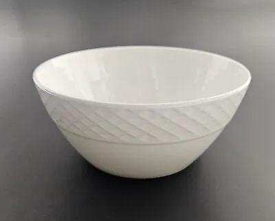Mikasa White Bone China TRELLIS Soup Bowl Cereal Bowl 6.2  New • $9.99
