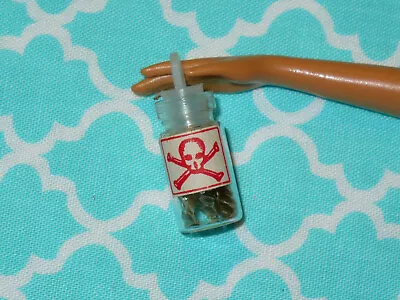 Barbie Doll Accessory HANDMADE POISON BOTTLE POTION Halloween MONSTER HIGH DOLLS • $5.59