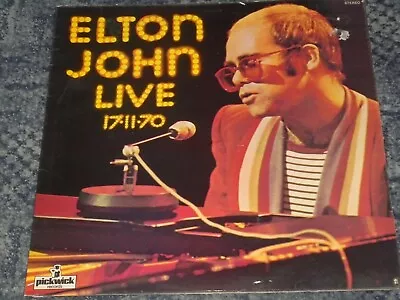 £7.99 • Buy Elton John Live 17.11.70 LP Album Vinyl Record  Pop 70's