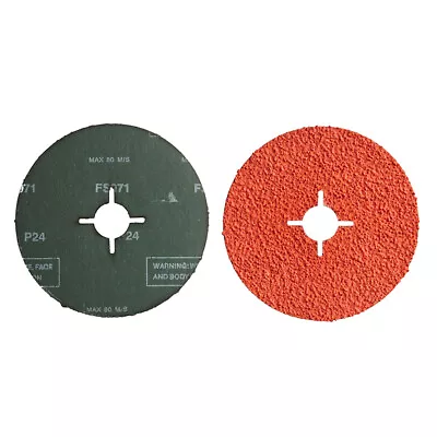 5  125mm Piranha Ceramic Fibre Sanding Discs For Angle Grinder - Wood Metal • $4146