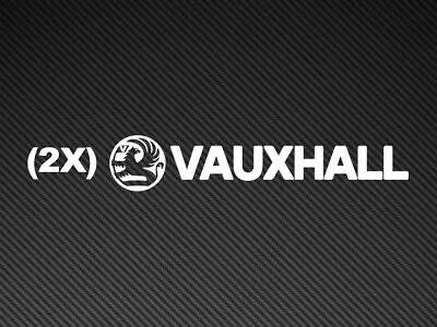 (Fits) VAUXHALL Car Stickers Corsa Astra Nova SXI VXR GSI Vinyl Decals VX Line • $2.80