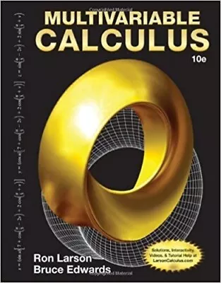 Multivariable Calculus By Larson Hostetler Edwards Book The Fast Free Shipping • $12.16