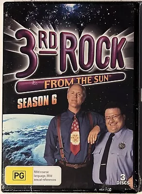 3rd Rock From The Sun : Season 6 (DVD 2010 3-Disc Set) Region 4 **NEW/SEALED** • $17