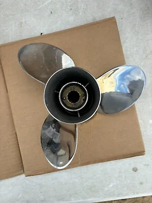 10.25 16 Stianless Boat Propeller Fit Mercury Engines 40-60hp 13tooth RH • $165