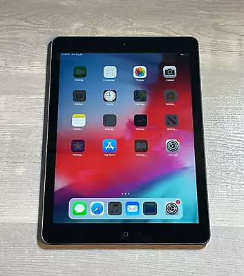 Apple IPad Air 1st Gen. 16GB Wi-Fi 9.7in - Space Gray Unlocked Good Condition • $47.05