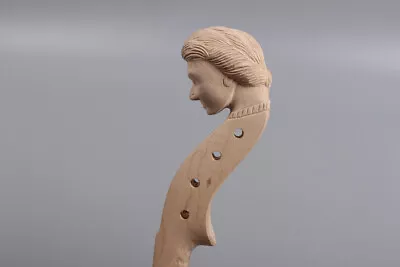 4/4 Violin Neck Hand Carved Maple Woman Violin Head Violin Accessories • $69