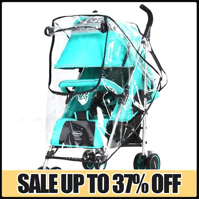 Universal Rain Cover Raincover For Baby Pushchair Stroller Pram Buggy Waterproof • £7