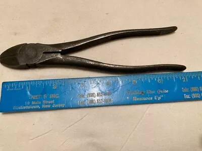 MADE IN USA - Vintage Snap On Vacuum Grip No. 87 7-1/4  Diagonal Cutting Pliers • $25