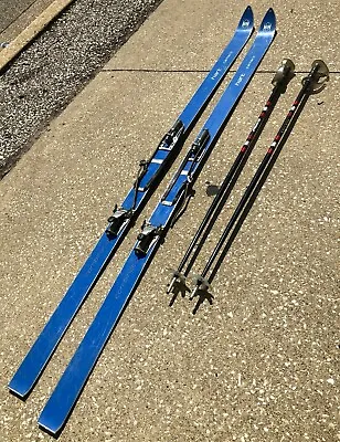 VTG 77  HART Camaro Blue Combination Cross Country Downhill Snow Ski W/ Poles • $109.99