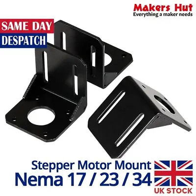 Nema17 23 34 - Stepper Motor Mounting L Bracket • £6.99